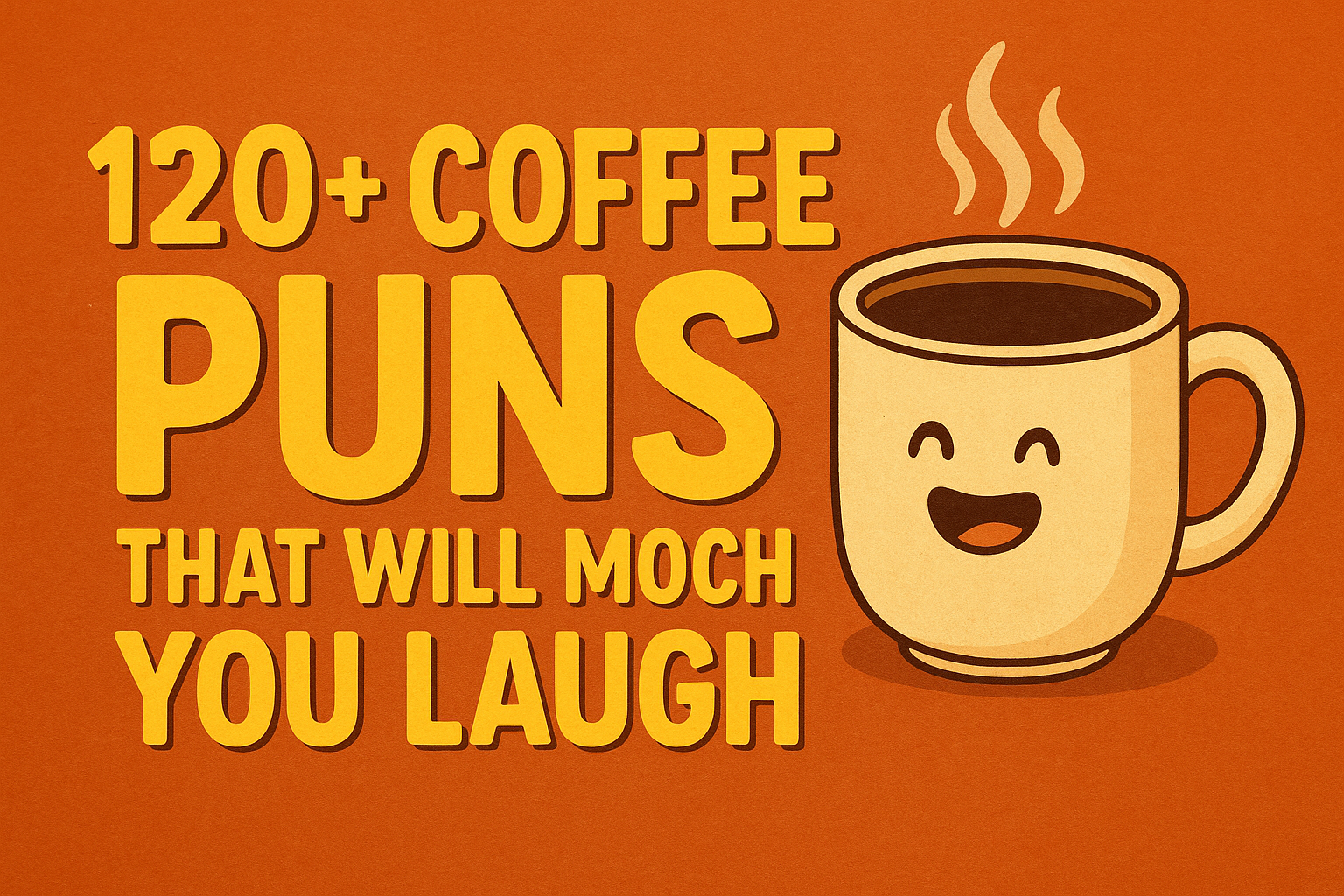☕ 120+ Best Coffee Puns That Will Espresso Your Fun Side