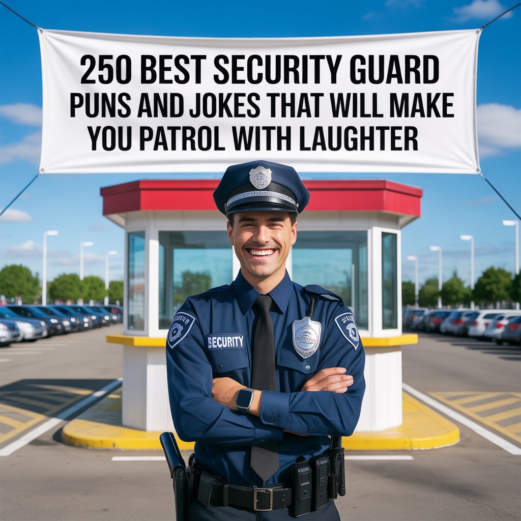250 Best Security Guard Puns and Jokes That Will Make You Patrol with Laughter