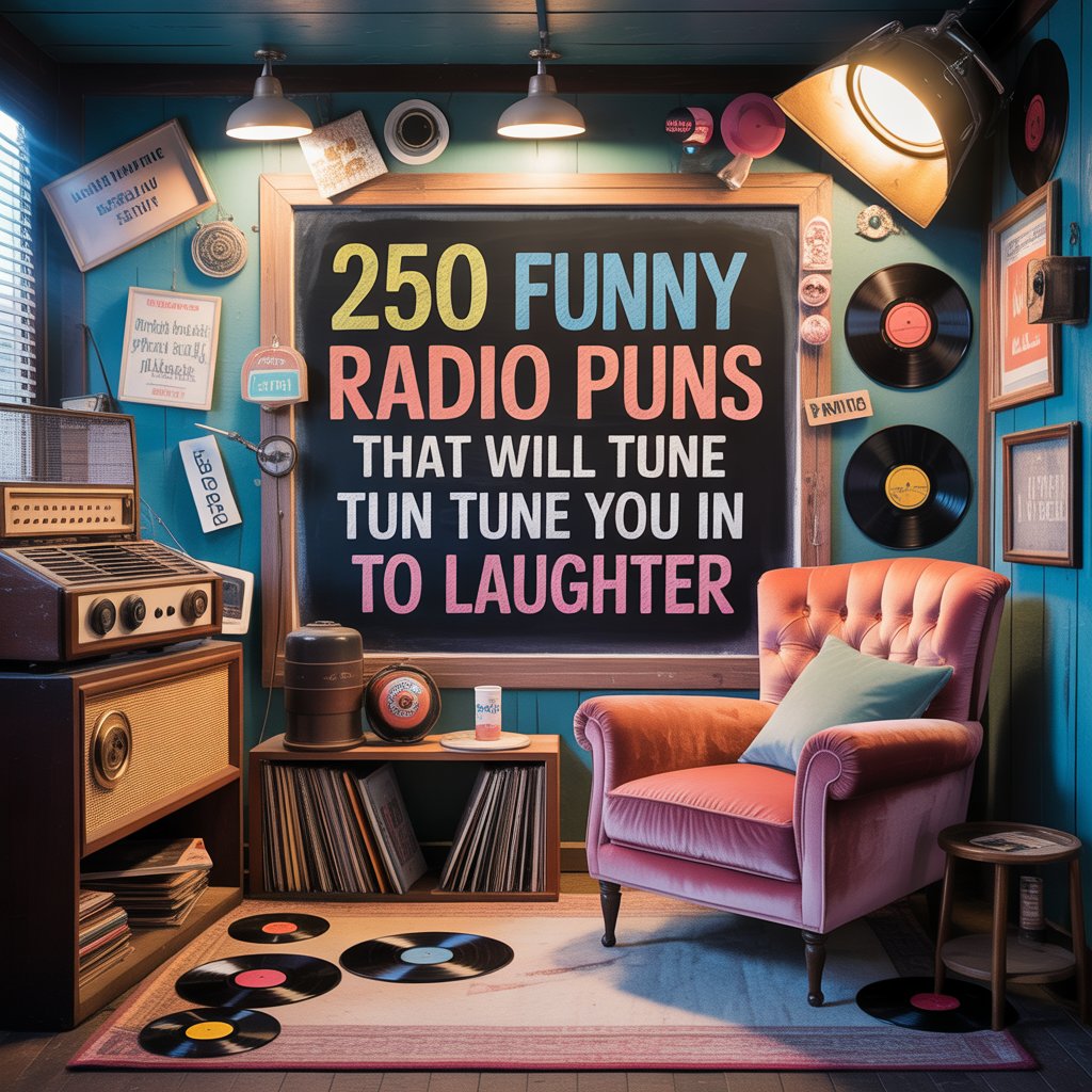 250 Funny Radio Puns That Will Tune You In to Laughter