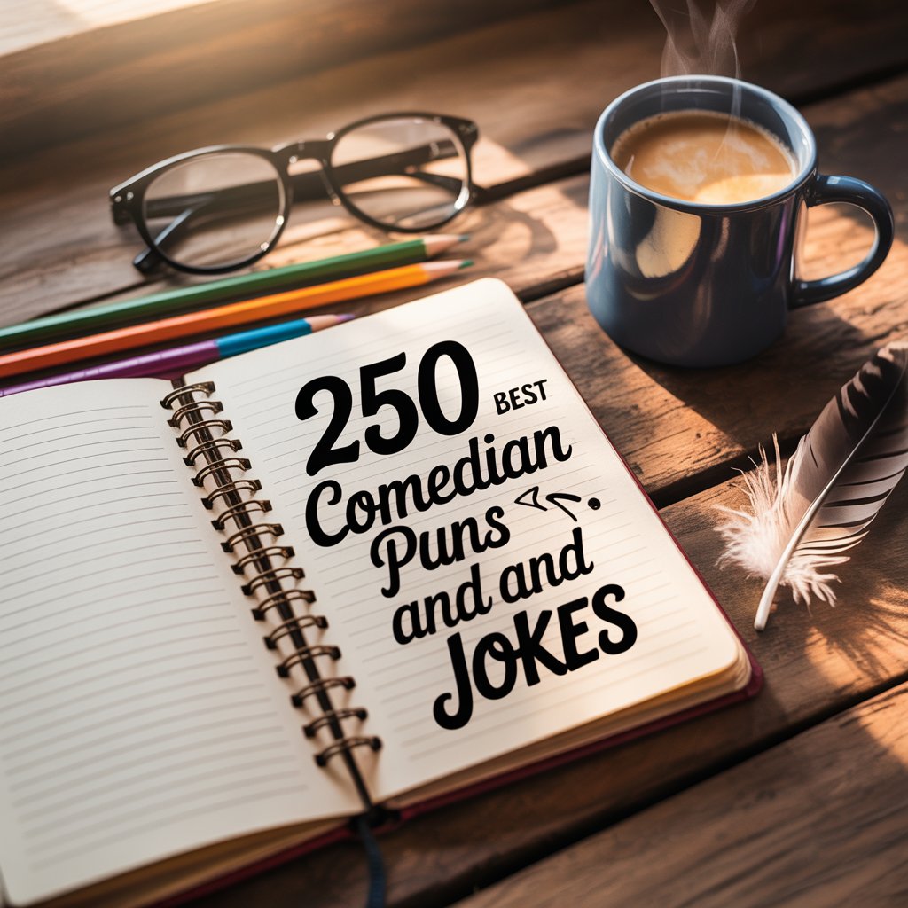 250 Best Comedian Puns and Jokes Up Funny One Liners Inside