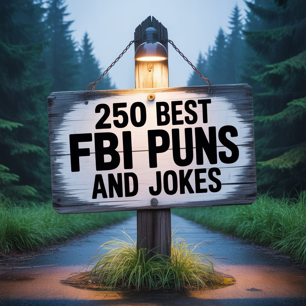 250 Best FBI Puns and Jokes: